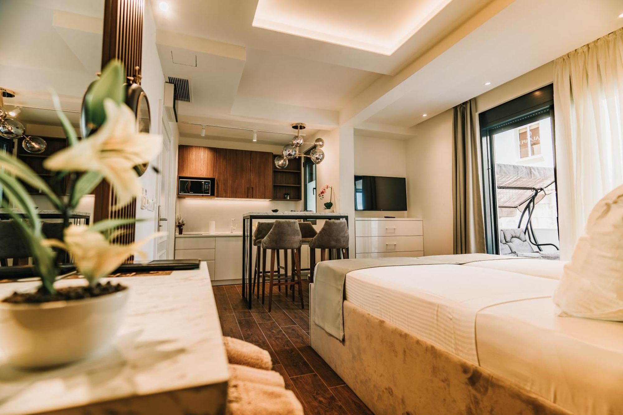 Apartments Merlin Dobra Voda Phòng bức ảnh
